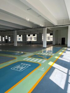 Sàn epoxy phủ phẳng