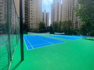 Thi công sân pickleball
