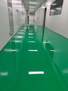 Thi công sơn sàn epoxy chống tĩnh điện
