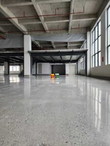 thi công sàn tăng cứng nhà xưởng Bắc Ninh