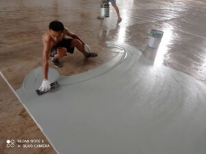 Thi Công Sơn Epoxy Phủ Phẳng