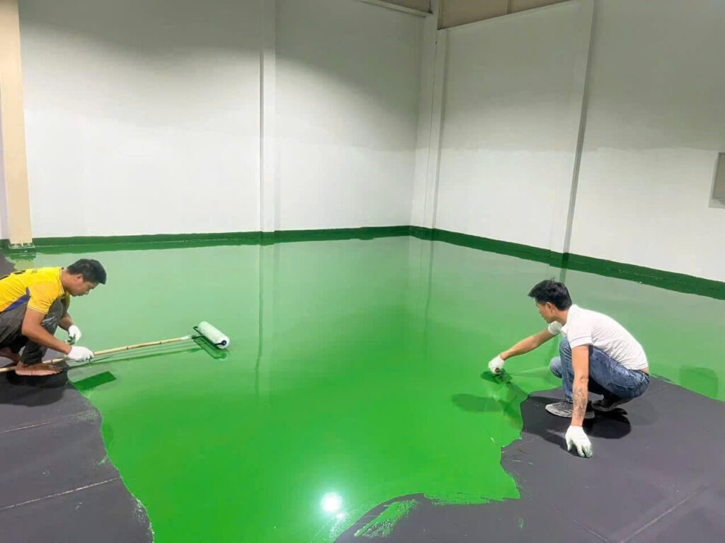 thi công sơn chống tĩnh điện