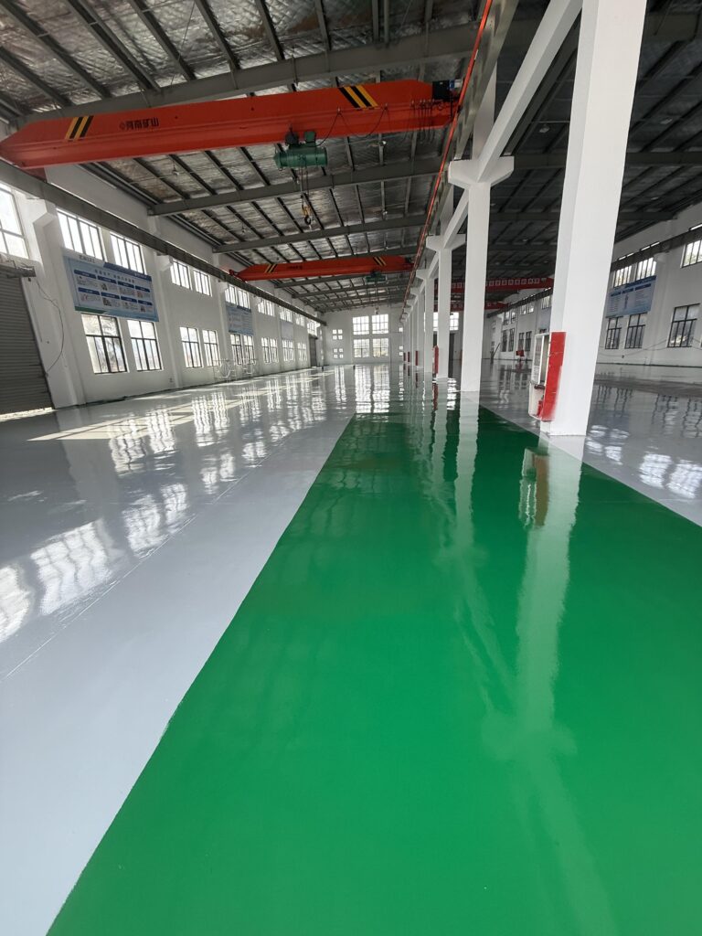 Thi công sơn sàn epoxy