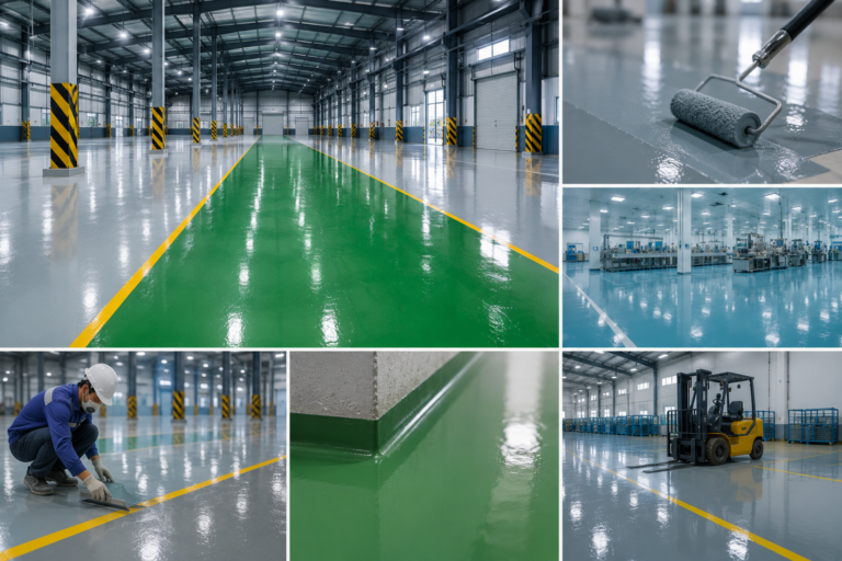 Sơn epoxy cho nhà xưởng công nghiệp